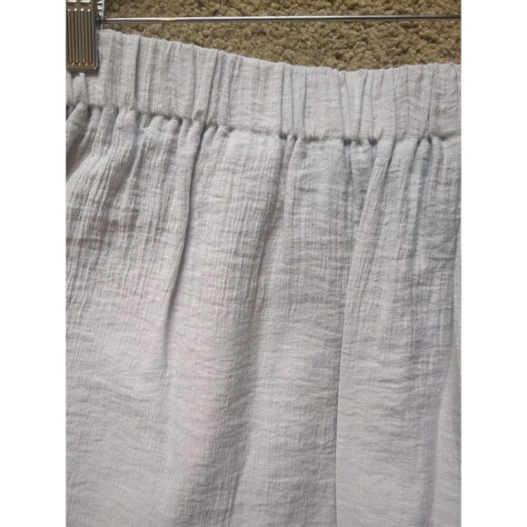 BCBG Maxazria Mini Bubble Skirt SM Womens Soft Blue High Waist Pleated W/Pockets - Picture 6 of 10